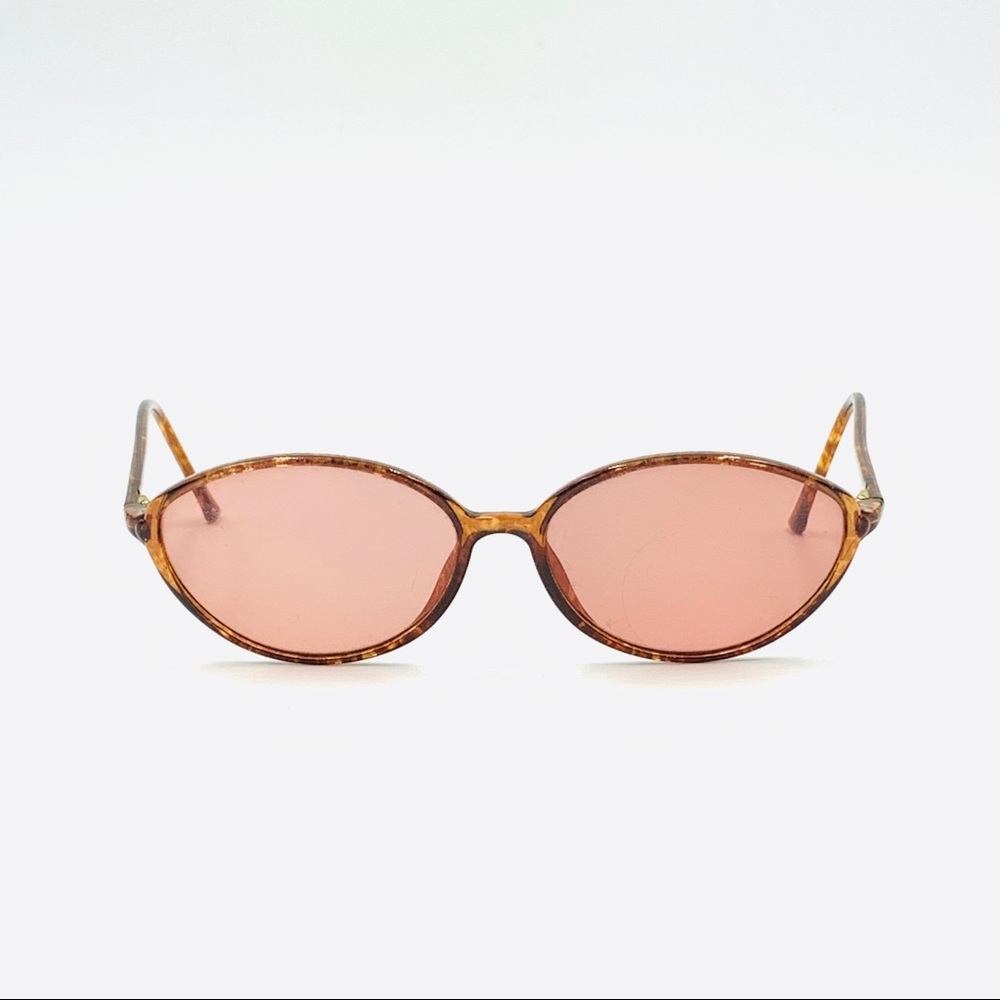 Silhouette Tortoise Oval Sunglasses